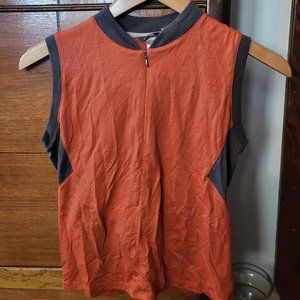IBEX Sleeveless wool top XS